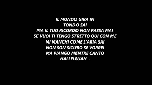 For saxophone due (alto 1, 2, 3/tenor 1 e 2) arr. Hallelujah Testo Riscritto In Italiano E Cantato Da Alberto Monzani Youtube
