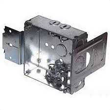 Check spelling or type a new query. Cooper Crouse Hinds Tp431msb 4 Inch Square Welded Outlet Box 2 1 8 Deep With Metal Stud Bracket For Metal Clad Cable