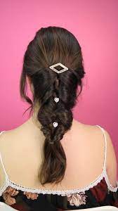 9 Hairstyles Videos Long Indian Hair Tutorials For Medium Hair Medium Hair Styles Front Hair Styles