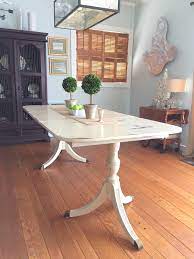 Check spelling or type a new query. Duncan Phyfe Dining Table Painted With Annie Sloan Chalk Paint Painted Dining Room Table Antique Dining Room Table Dining Table Makeover