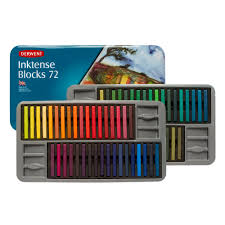 derwent inktense block tin set of 72