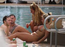 Love Island's Ellie Brown knocks back booze in tiny bikini with pals in  Miami | The Sun