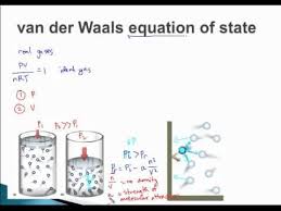 If somebody could please just explain the physical significance of the corrected equation and also, exactly what van der waals was trying to do by correcting this equation, it would be tremendously. Van Der Waals Equation Of State Open Educational Resources Thermodynamics Equation