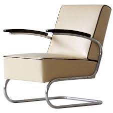Bauhaus Tubular Steel Lounge Chair 1stdibs Com Steel Lounge Chair Bauhaus Furniture Deco Chairs