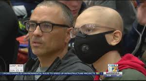 Wrestler fighting leukemia says teammate's support inspires him to fight  through