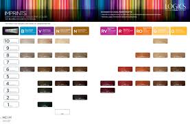 Apply strain barrier cream around your hair scalp to prevent the color spread to your hairless skin area. Logics Color Dna System Imprints Demi Permanent Celucent Color Shades Palette Hair Color Chart Chrome Hair Color Color Chart