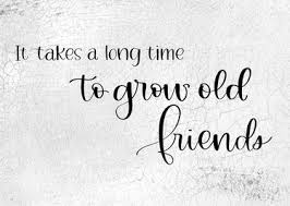 Farmhouse Blocks Family Friendship Takes A Long Time To Grow Old Friends