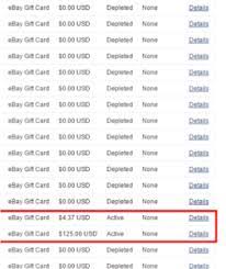 We added a new feature that will update you every time you forgot to buy a product on ebay. I Just Found 149 38 In Unused Ebay Gift Cards How To Check If You Have Any Miles To Memories