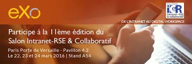 Check spelling or type a new query. Salon Intranet Et Travail Collaboratif Exo Sera Au Rendez Vous