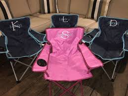 Monogrammed Folding Chair Beach Chair Lawn Chair Bag Chair Stadium Chair Captain S Chair Camping Chair Tailgating Chair Yard Chair In 2020 Camping Chairs Beach Chairs Lawn Chairs