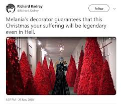 Maybe you would like to learn more about one of these? Melania Trump S White House Christmas Decorations Are Brutally Mocked By Twitter And The Media Daily Mail Online