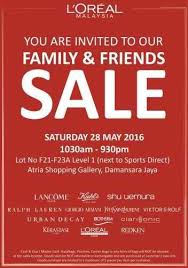 During the gst (goods & services tax) year of retail group malaysia projected a 5.0% growth rate in retail sales for 2017 during the end of last year. L Oreal Family Friends Sale 2016 In Malaysia Friends Family Loreal Sale