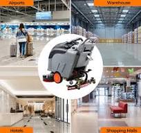 RT50DW 26" Dual Brushes Self-Propelled Floor Scrubber Dryer Machine