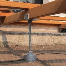 Plots Beton Terrasse En Bois Utilisez Les Plots De Fondation Plot Beton Terrasse Terrasse Bois Plot Beton