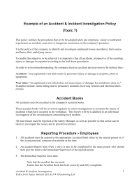 We did not find results for: Example Of An Accident And Incident Investigation Policy