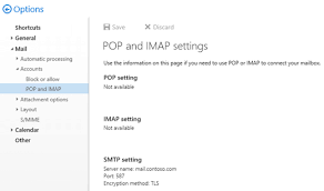 When you connect cell phone/pc to internet using wifi or ethernet port, first thing your device do is to get an ip address from a dhcp server. Configure Authenticated Smtp Settings For Pop3 And Imap4 Clients In Exchange Server Microsoft Docs