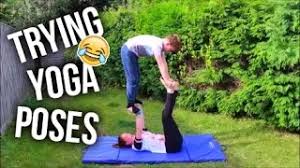You'll place your hands outside of. Trying 2 Person Yoga Poses Acro Stunts Youtube