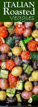 Italian Oven Roasted Vegetables The Mediterranean Dish Simple And Delicious Oven Roasted Vegetables T Roasted Vegetables Oven Veggie Dishes Healthy Recipes