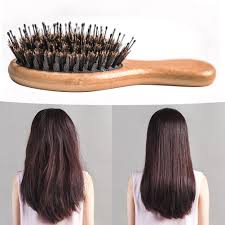 You can't find such a conveniently shaped brush! Boar Bristle Hair Brush With Nylon Pins Shine Brushes For Women Men Kids Daily Use For Conditioning Improve Hair Texture Combs Aliexpress