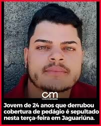 Daniel Carlos Santos de Oliveira é sepultado em Jaguariúna