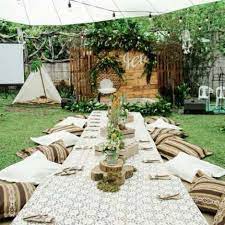 48 Fascinating Small Backyard Landscape Designs To Your Garden Bohemian Birthday Party Boho Birthday Party Boho Birthday