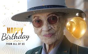 We'd like to wish a very Happy 101st Birthday to Betty Reid Soskin! Betty  is now retired from the NPS but volunteers with us for a virtual chat  program