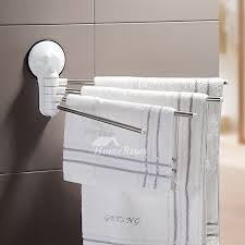 Check spelling or type a new query. White Towel Rack Suction Cup Swing Arm 4 Poles