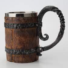 Check spelling or type a new query. Viking Wooden Beer Mug Dark Myst Accessories For Dark Wear