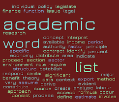 Each part has a specific format and therefore being equipped with the necessary vocabulary will help you answer task 1 efficiently and will save a great. Academic Word List Awl