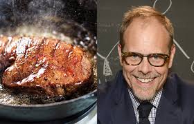How does alton brown cook prime rib? Alton Brown Cooking His Steak With Mayonnaise Is Actually A Genius Hack