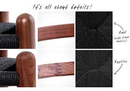 0 results for barcelona chair original. The Wishbone Chair And How To Spot A Replica Nordic Design