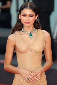 See Zendaya's Wet-Look Balmain Gown From the Venice Film Festival