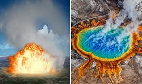 Yellowstone volcano is one of the most feared geological features in the world, with enough such eruptions usually form calderas, broad volcanic depressions created as the ground surface however, the aftermath of a yellowstone eruption could see starvation around the globe and. Yellowstone Volcano Magma Flow And Earthquake Swarms To Give Warning Of Eruption Science News Express Co Uk