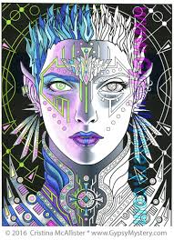 Only 100 bundles available for purchase. Elfin Cyber Mage Steampunk Coloring Fantasy Art Illustrations Comic Illustration