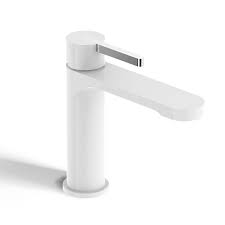 Mitigeur Lavabo Blanc Et Stick Chrome Infinity Flow Salledebain Bathroom Bathroomideas Bathroomdesign Robinet Mitigeur Lavabo Lavabo Robinet Lavabo