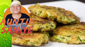 Season with sea salt and pepper. Zucchini Fritters Recipe Kabak Mucver Youtube