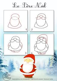 Cette fête qui célèbre la nativité pour les coloriage pere noel. Wie Zeichnet Man Den Weihnachtsmann Den Dessi Den Dessi Dessin Man Christmas Drawing Christmas Crafts Art Drawings For Kids