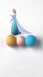 Elsa Clay Mixing Colors for Frozen Theme