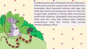 We did not find results for: Tematik Kelas 2 Tema 7 Dongeng Kecerdikan Menumbuhkan Kebersamaan Ular Dan Tikus Youtube