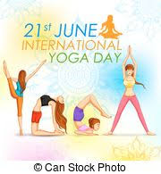 International yoga day drawing/easy acrylic painting step by step/yoga day creative drawing painting. Internationaler Yogatag Illustration Von Frau Die Yoga Fur Internationalen Yoga Tag Macht Canstock