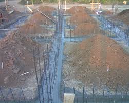 Fundatie casa (armatura + beton + tevi evacuare apa menajera). Fundatie Casa Casa Noastra