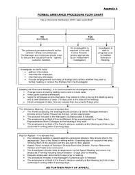 Grievance Procedure Flow Chart Fill Online Printable