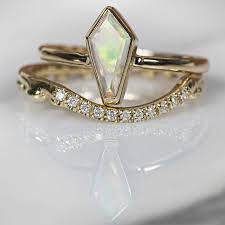 Opal Coffin Jewelry Momento Mori Jewelry Wedding Rings Engagement