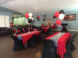 Select your favorite table games and party games, then create a menu to match with themed treats. Casino Themed Linen Decorations Casino Party Decorations Las Vegas Party Vegas Party