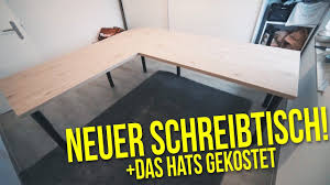 Schreibtisch Selber Bauen Das Hats Gekostet Projekt Diy Buro Nils Schreibtisch Selber Bauen Schreibtisch Grosser Schreibtisch
