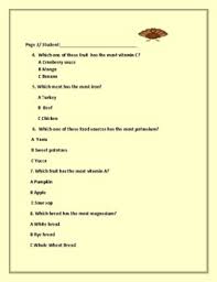 4 popeye has four nephews: Thanksgiving A Nutrition Quiz Have Fun Do You Know These Nutrition Facts