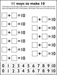 Image Result For Maths Number Bonds To 10 Worksheets Free Math Worksheets Math Addition Number Bonds Worksheets
