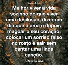 Eu não quero o seu amor, eu não quero você mais, vá embora pra bem longe, por favor, me deixa em paz. Melhor Sozinho Frases Tube