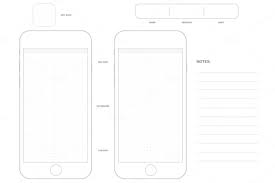 Iphone 8 Sketchpad A4 Psd Pdf Ios App Design Iphone Iphone Mockup