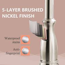 We did not find results for: Buy Appaso 3 Hole Kitchen Faucet With Pull Down Magnetic Docking Sprayer Stainless Steel Brushed Nickel 2 Hole Pull Out Kitchen Sink Faucet With Side Single Handle And Soap Dispenser 211bn Online